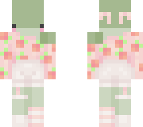 frog in cute rose outfit
