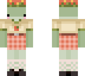 frog in strawberry outfit <3