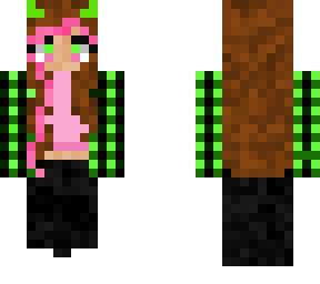 girl with plaid shirt