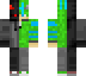 green and black demon