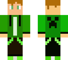 green gamer boy