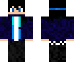 hombre con casaca azul y tenis blancos cool
