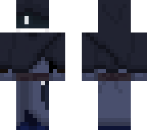 hooded cloaked