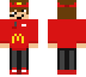 mcdonalds worker | Minecraft Skins