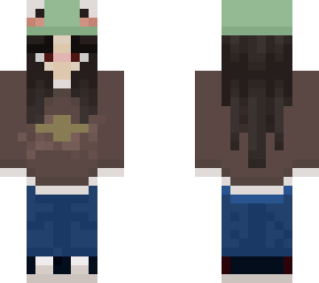 me with a frog hat