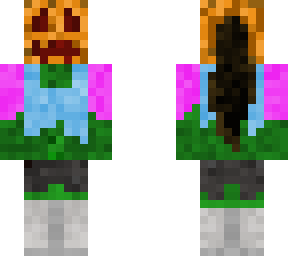 pumpkin female zombie