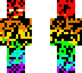 rainbow herobrine