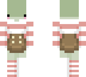 red and white striped frog(reupload)