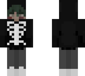 skeleton n zombie boy