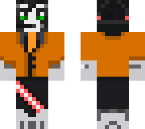 swag skin orange suit