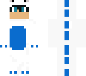 white dinosaur skin