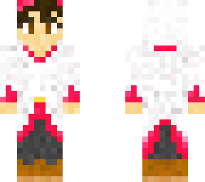 white mage brown hair
