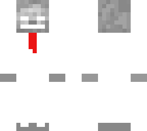 wite skeleton in the suit