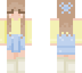yellow bow girl