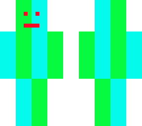 2 face monster