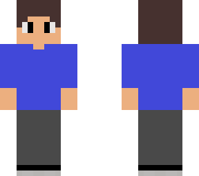 boy with blue shirt