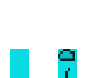 cyan amogus