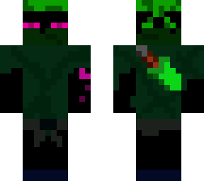 enderman ninja (green)