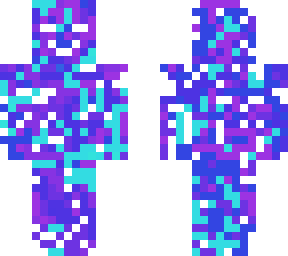 glitched colorful guy