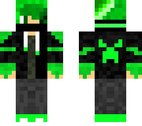 green gamer boy