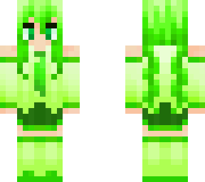 green hatsune miku
