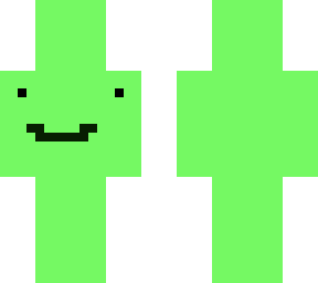 green minecraft skin