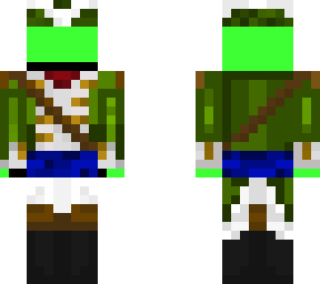 l'manburg uniform but green and its dream(for slim models)
