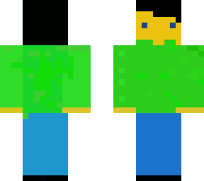 person with green hoodie