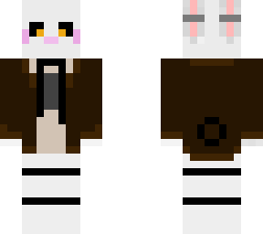 scarfed bow bunny