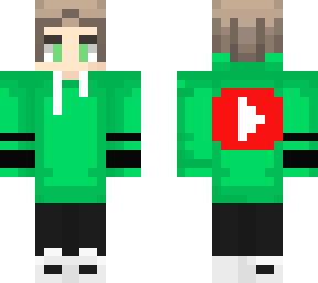 skin de minecraft de yootuber en minecraft es gratis xd xd xd y que te guste. xd
