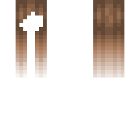 straight brown ombre