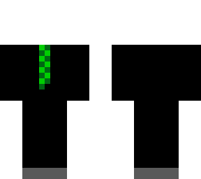 suit skin base (green tie)