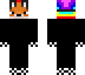 bakug0nmaster wearing a fox mask (fixed)