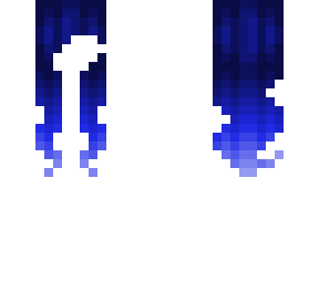 blue hair template