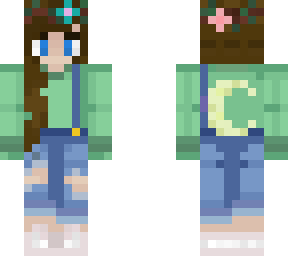 brown hair blue eyes geminitay skin