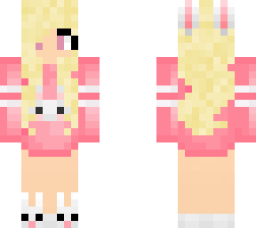 bunny girl (give credit to yuanrou for the body i just edited the hair!