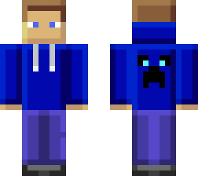 cool blue cardboard gamer