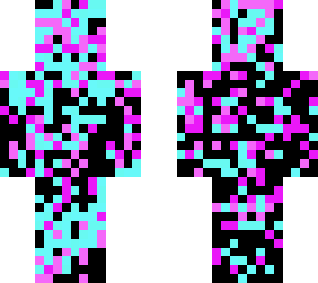 cool glitch skin