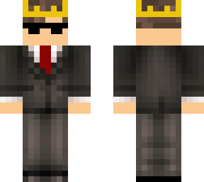 cool guy with crown and shades
