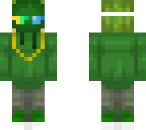 drip zombie mask guy