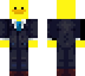 duck in a suit