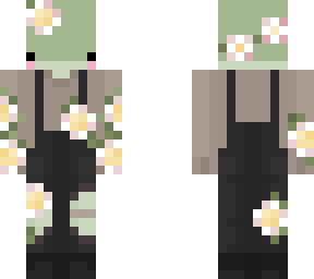 frog in flower outfit! ^^