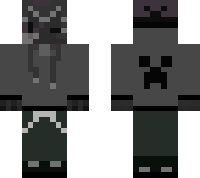 grayscale fox