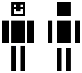 idk black with outline i guess