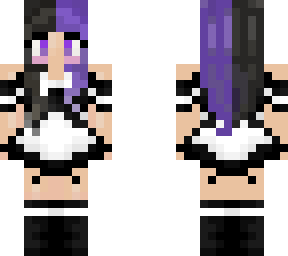 maid goth girl (collab with cleora)