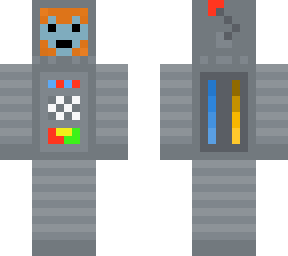 monkey in robot costume