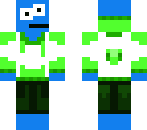 my new mc skin green geekos
