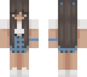 my skin blue