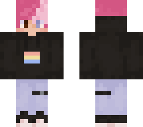 pink hair boy