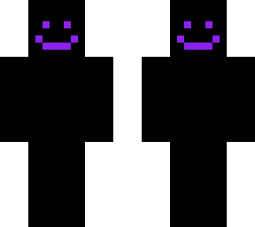 purple smile.